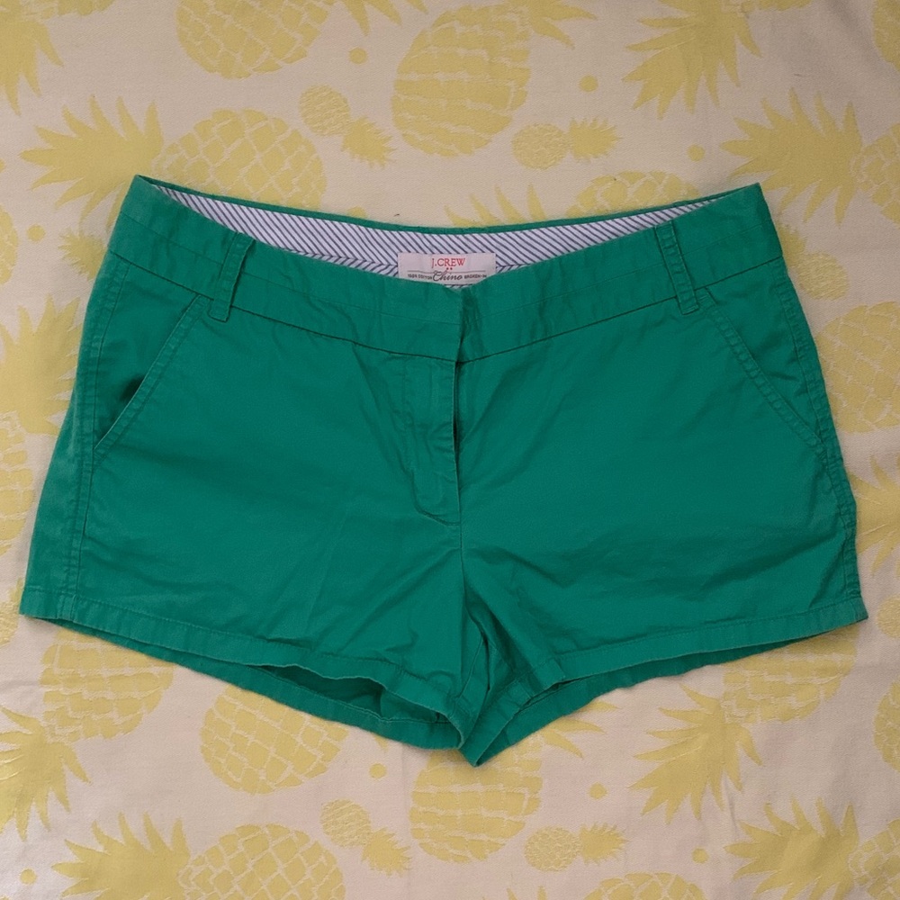 J.Crew Green Shorts